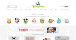 Desktop Screenshot of disneybaby.com